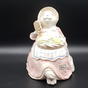 Vintage Fitz &Floyd rabbit cookie jar